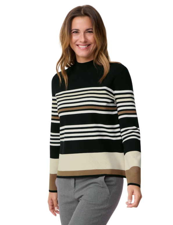 Striped Long Sleeve Pullover