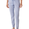 Striped Floral Pajama Pants