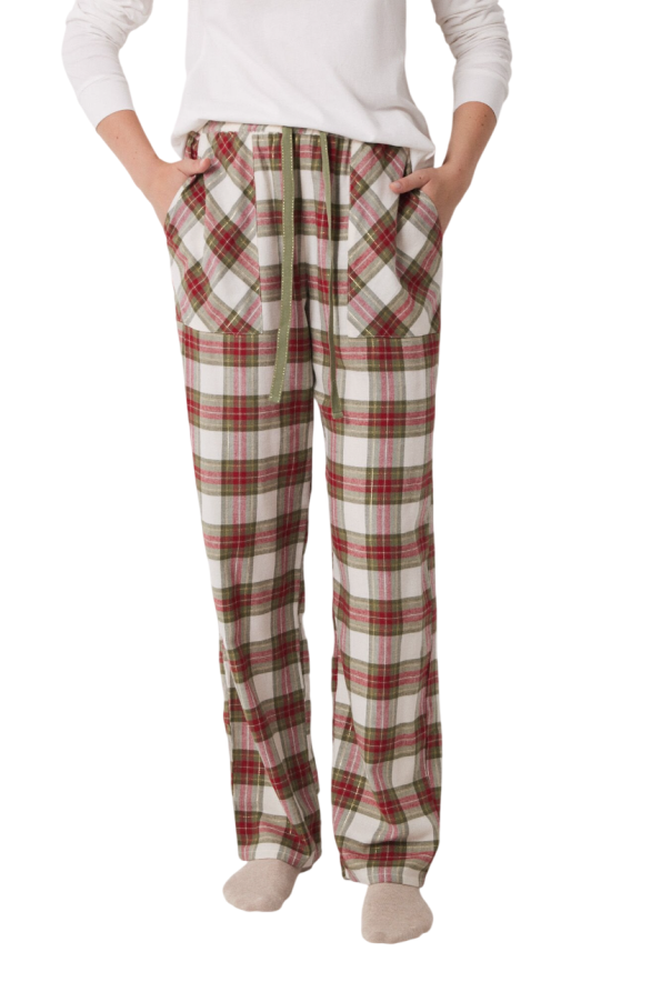 Checked Pajamas Pants