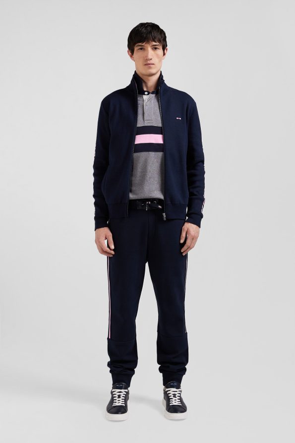 zipped cardigan regular fit