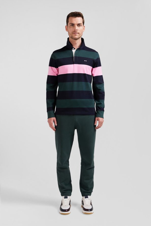 long sleeve jersey with circles regular fit
