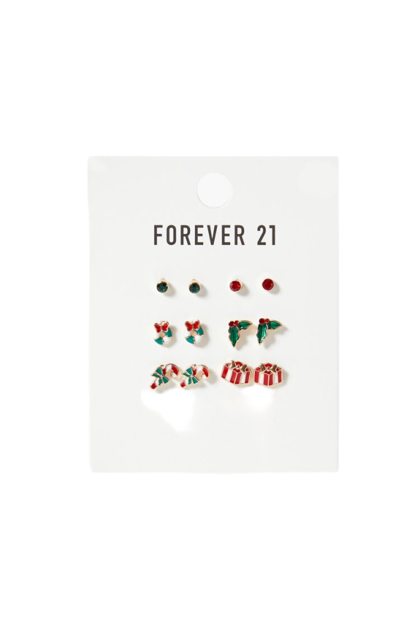 Christmas Stud Earring Set