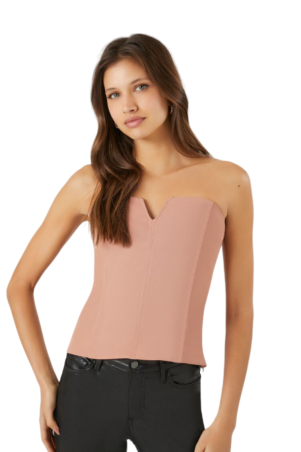 Twill V-Wire Tube Top