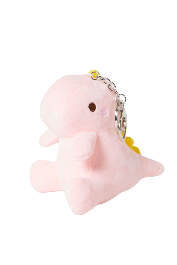Plush Dinosaur Keychain