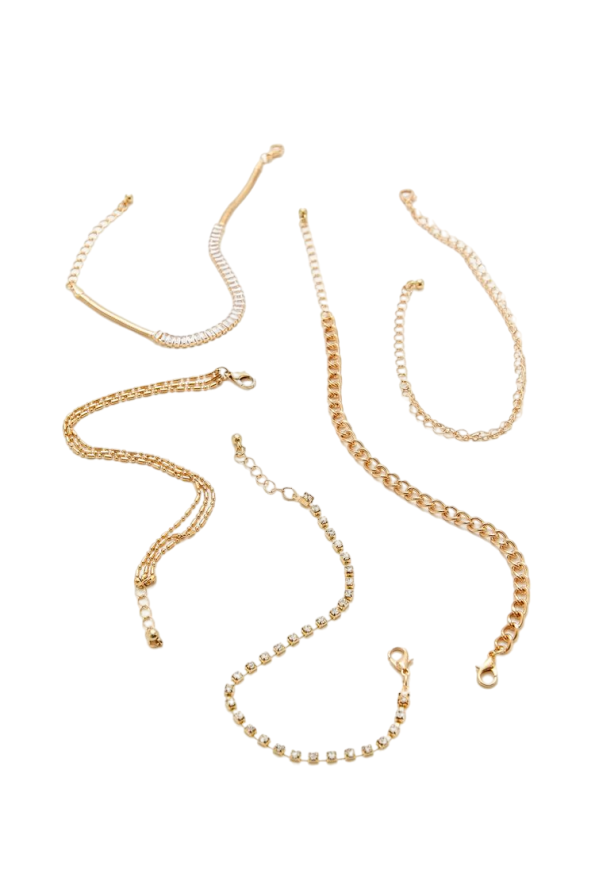 Assorted Chain Bracelet Set