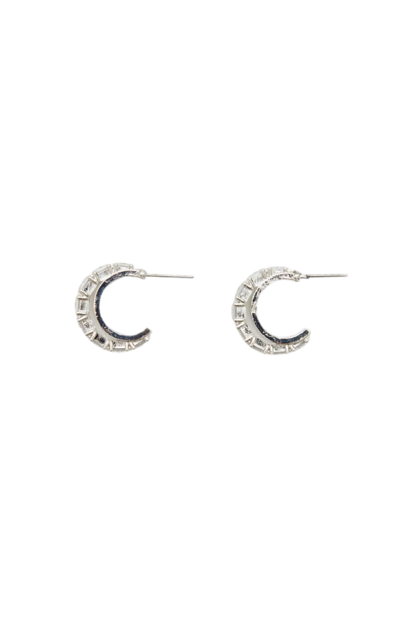 CZ Hoop Earrings