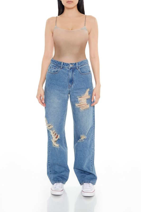 Gradient Thong Cami Bodysuit