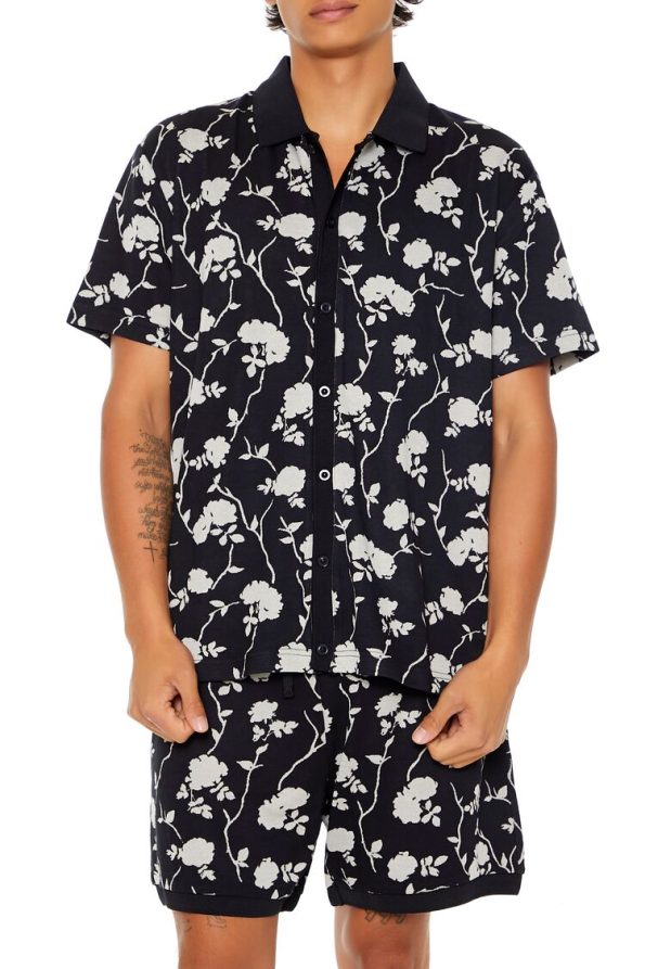 Floral Short-Sleeve Print Shirt