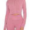 Active Seamless Zip-Up Jacket