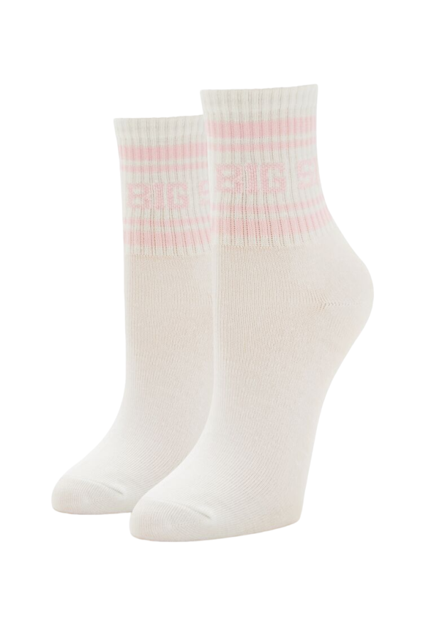Big Sis Lil Sis Crew Socks Set - 2 pack