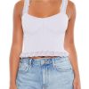 Sweater-Knit Ruffle Cami