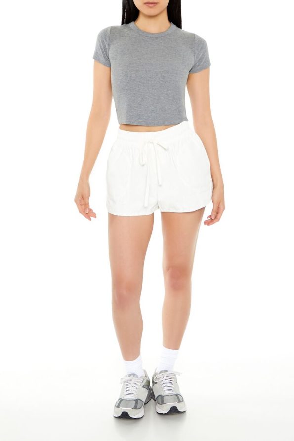 Drawstring Pull-On Shorts