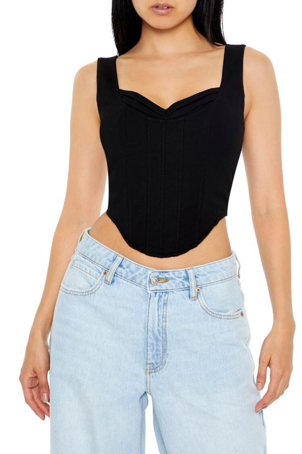 Sweetheart Lace-Up Corset Top