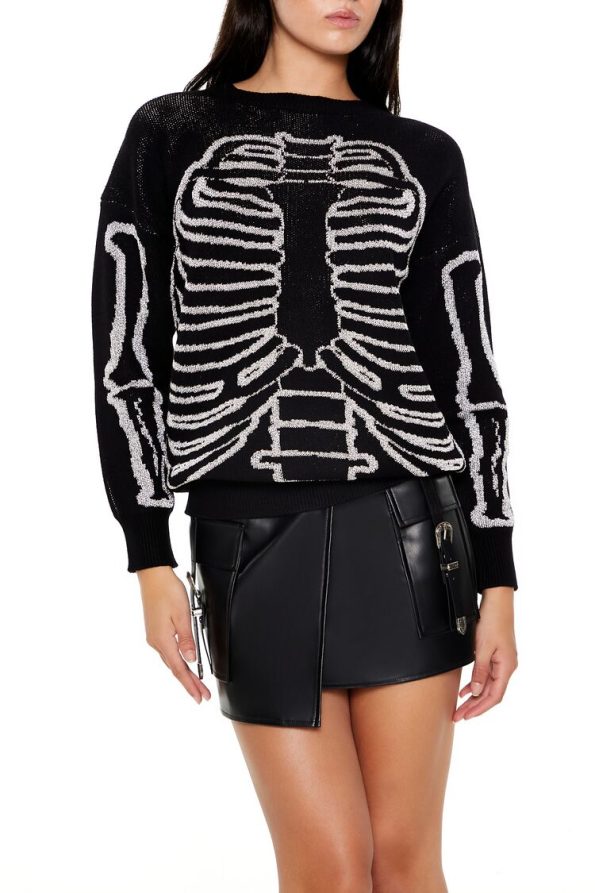 Skeleton Graphic Sweater