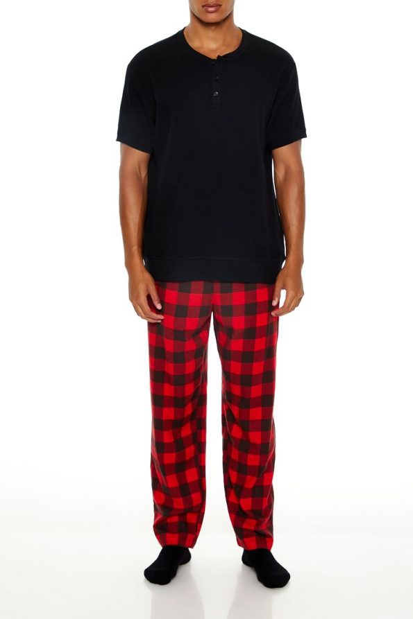 Plaid Flannel Pajama Pants
