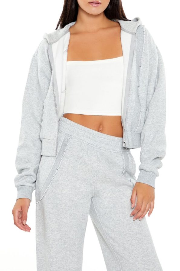 Lettuce Edge Zip-Up Hoodie