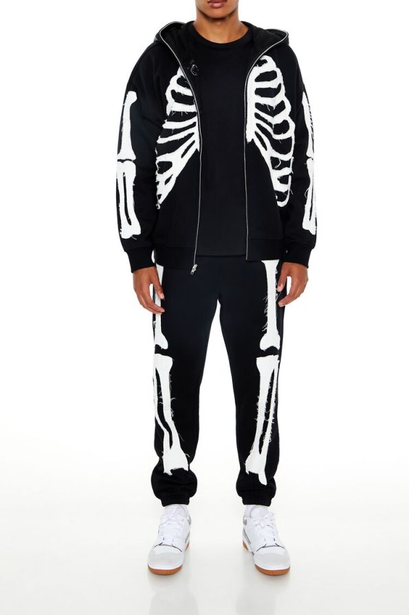 Stitched-On Bones Joggers