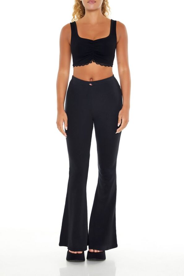 Rosette Pointelle Pants