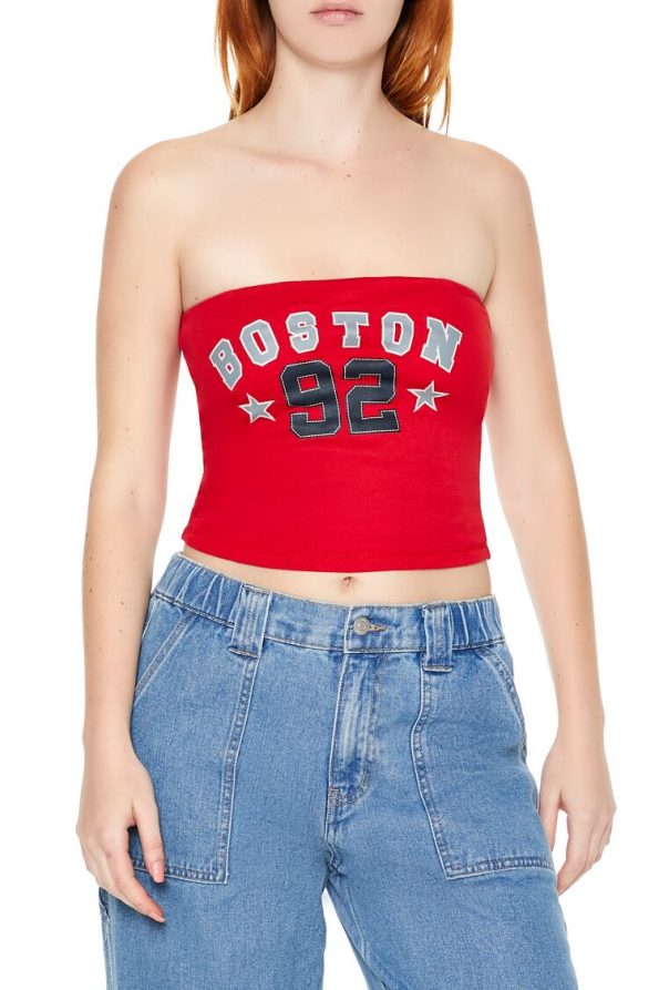 Boston Graphic Tube Top