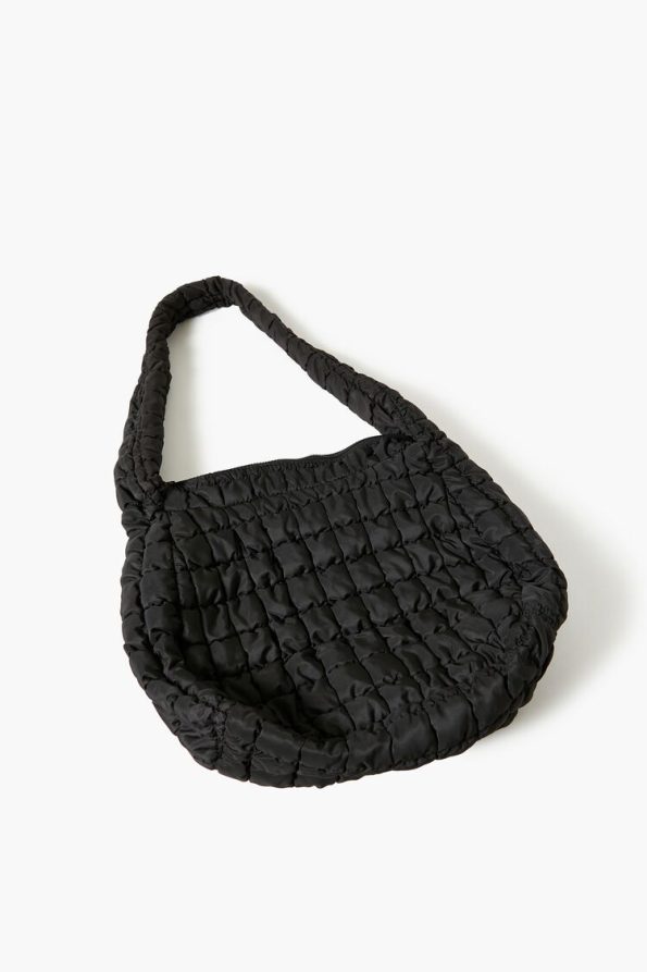 Quilted Puffer Tote Bag