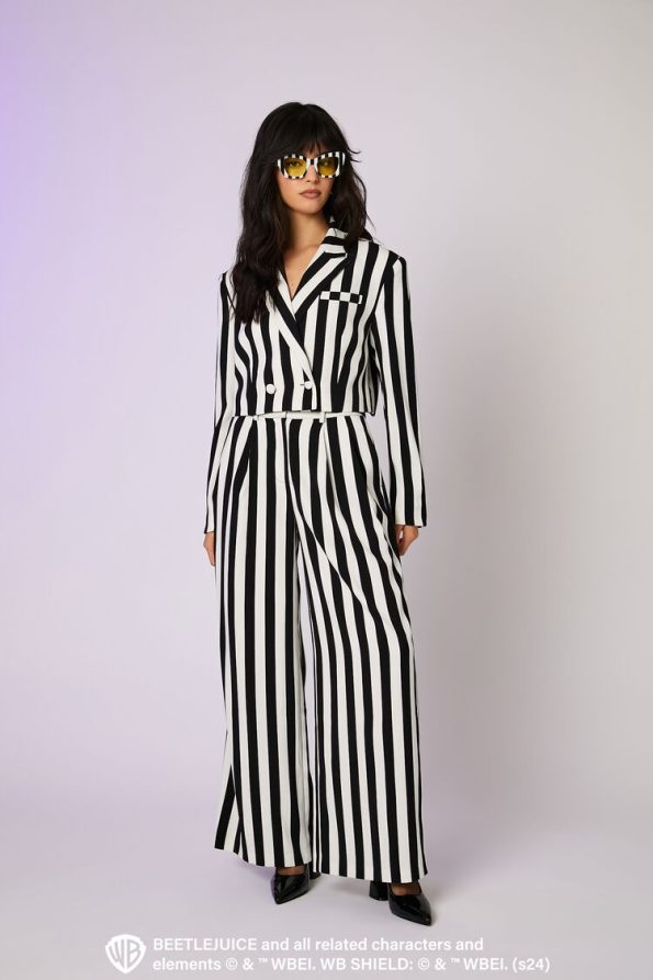 Beetlejuice Beetlejuice Striped Blazer