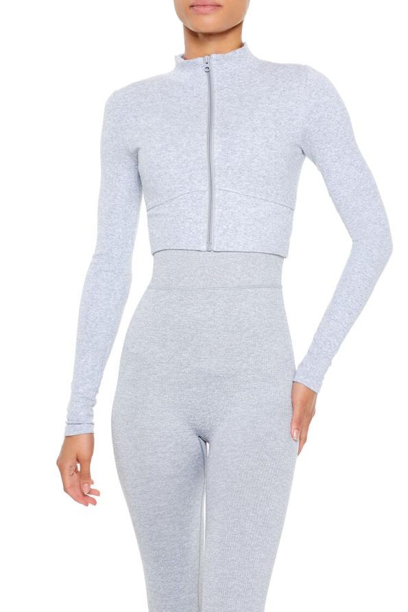 Active Seamless Zip-Up Jacket