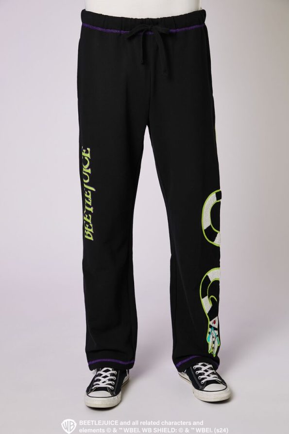Beetlejuice Beetlejuice Sandworm Chenille Patch Joggers
