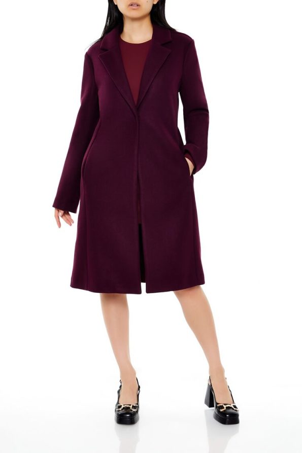 Notched Longline Coat