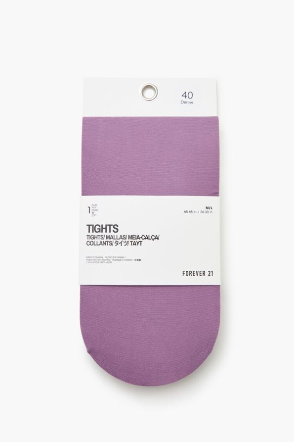 Opaque Nylon-Blend Tights