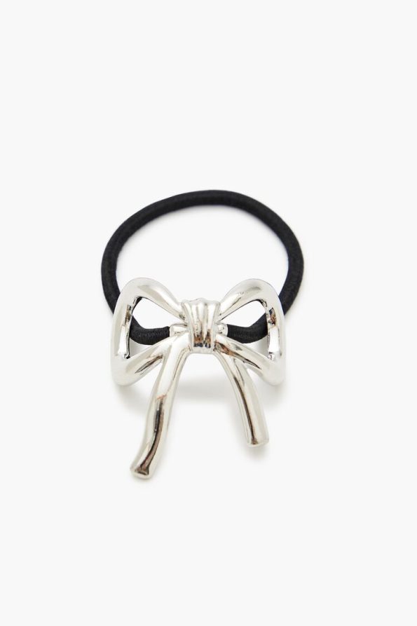 Metal Bow Hair Tie