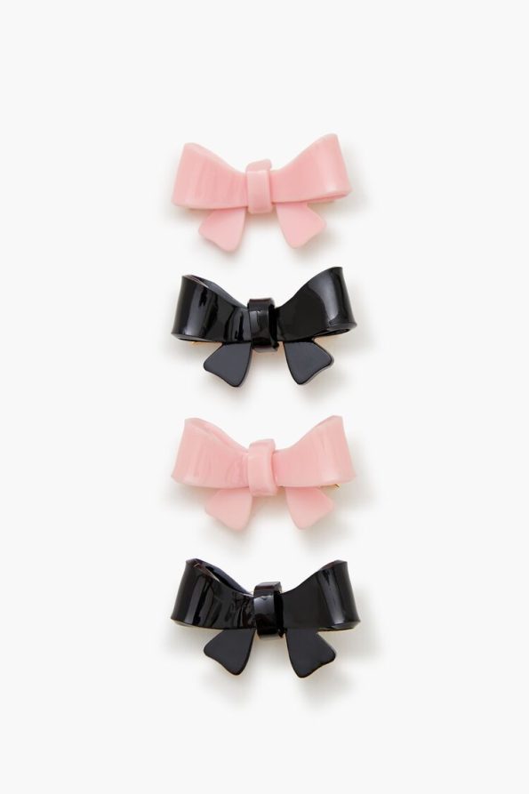 Bow Hair Clip Set