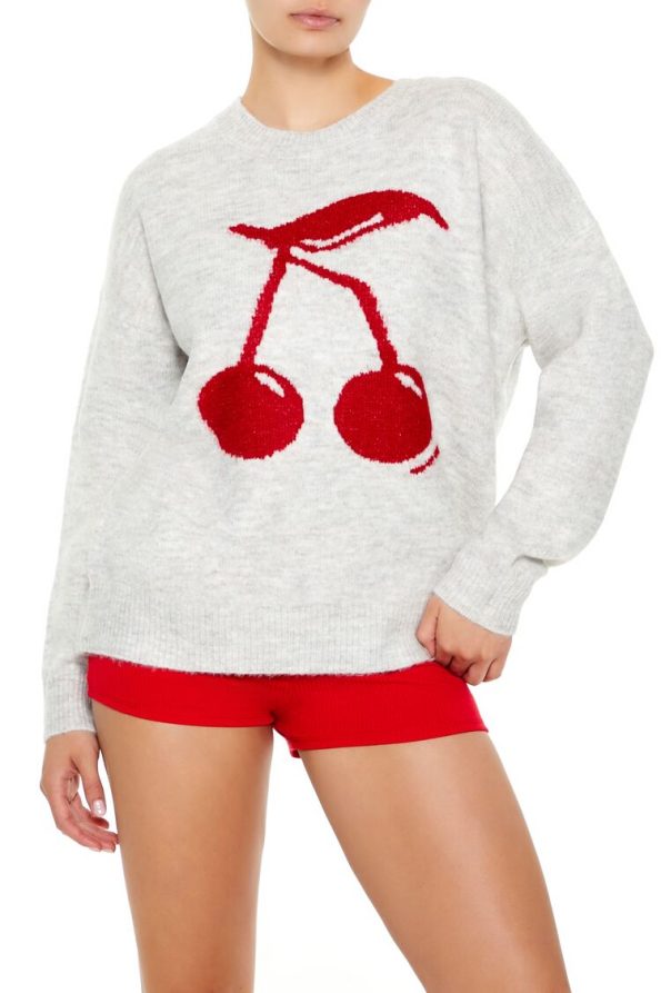 Cherry Graphic Sweater