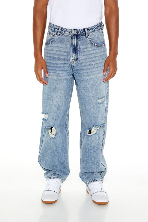 Mid-Rise Horseshoe Jeans