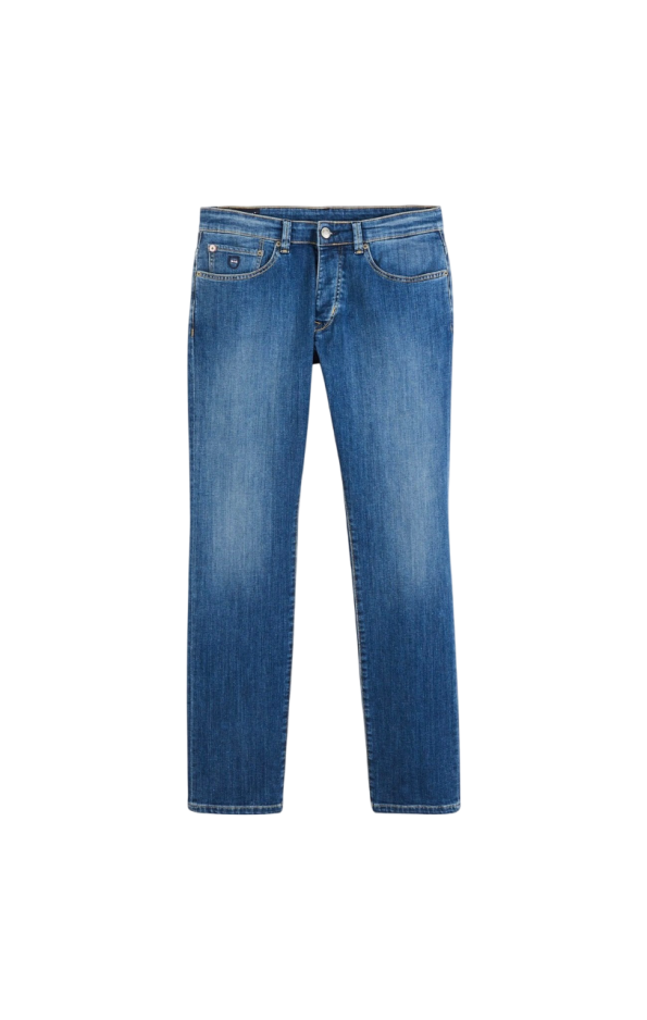 stretch cotton jeans