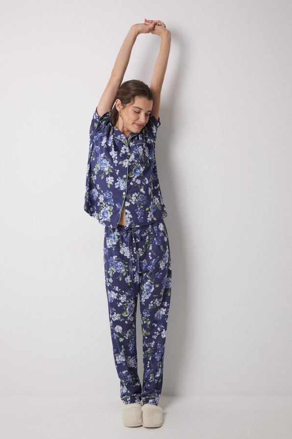 Floral Cotton Classic Pyjamas