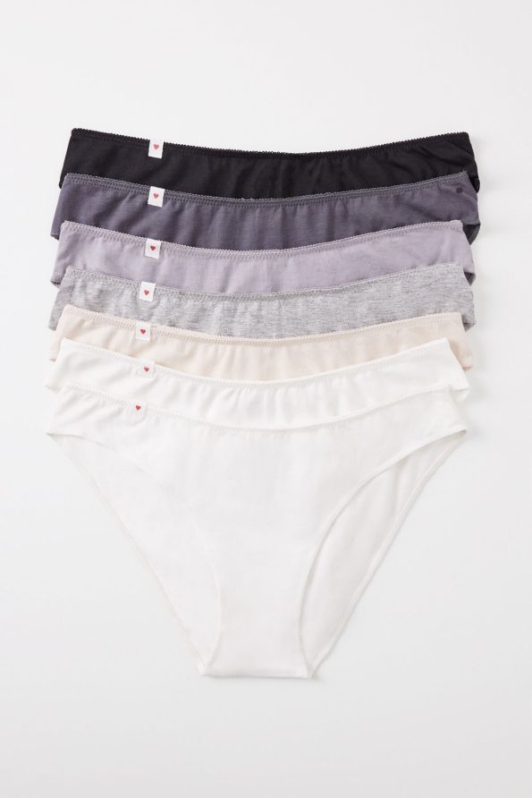 Pack Of 7 Classic Cotton Panties